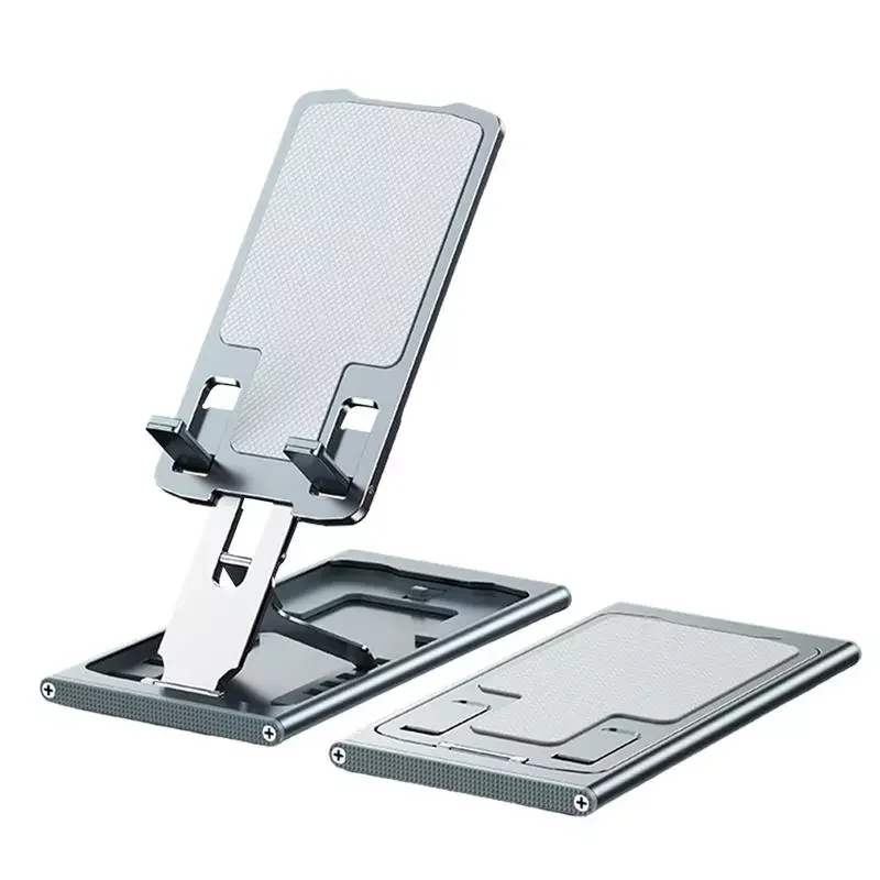 

NEW2023 Cell Stand Compatible With All Smartphone Adjustable Aluminum With Stable Anti-Slip Design Foldable