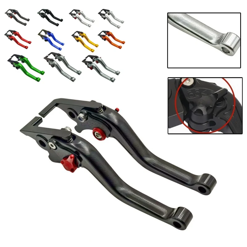 Фото Комплект 3D-рычагов сцепления и тормоза для Kawasaki ZR750 ZEPHYR 1991-1993, ER-5 2004-2005, регулируемые ручки, запчасти для мотоциклов №1