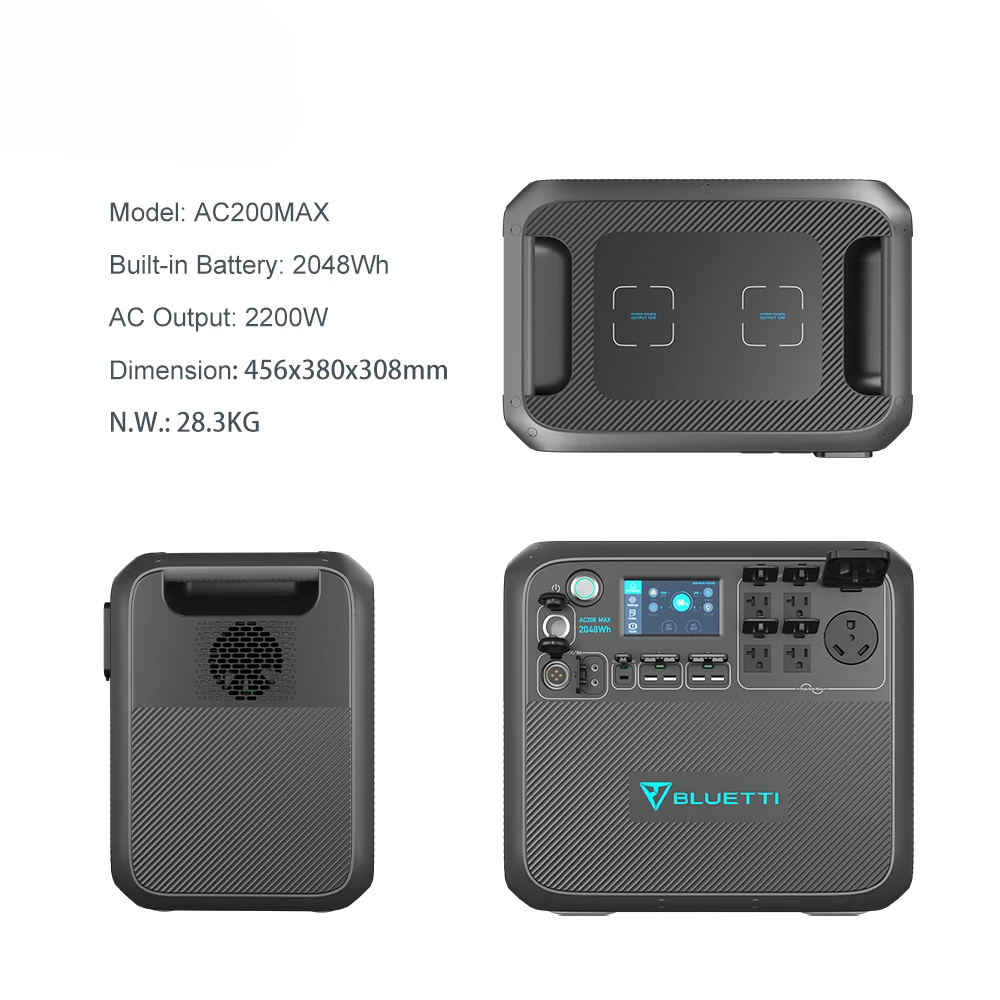 Новая высококачественная сетевая система солнечной энергии Ac200max генератор