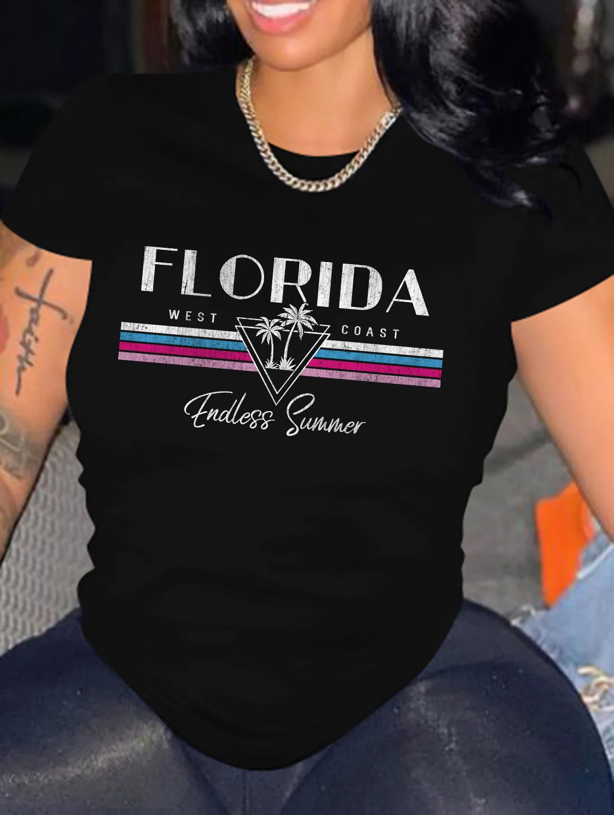 

Woman Tshirts Summer Short Sleeve Casual O-Neck Printing Y2k Aesthetic Tops Fashion Graphic Tee Ropa Plus Size Mujer Harajuku