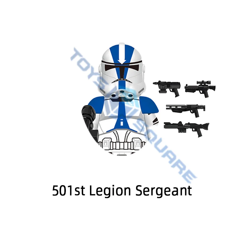 Конструктор солдат Диснея батальон клонирования легиона сергент догма капитан