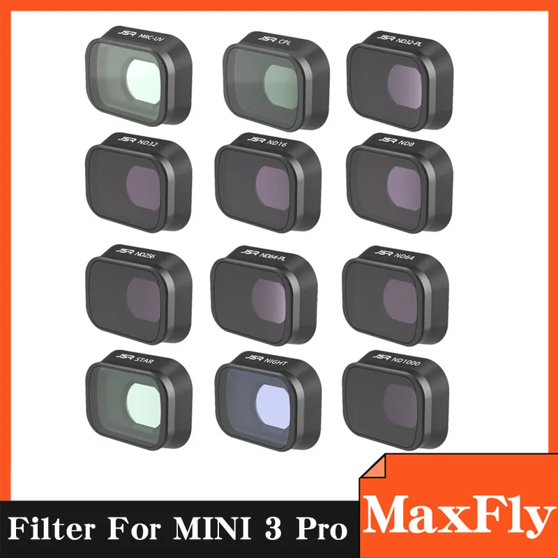 

DJI Mini 3 Pro Camera Lens Filter MCUV CPL ND8 ND16 ND32 ND64 ND256 ND/PL Filters Kit For Mavic Mini 3 Pro Drone Accessories