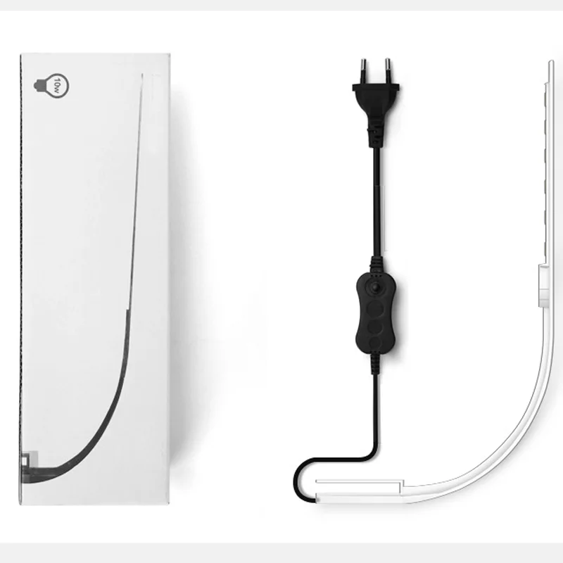 Aquarium Clip-On LED Light Clamp Fish Tank Clip on with White and Blue LEDs |