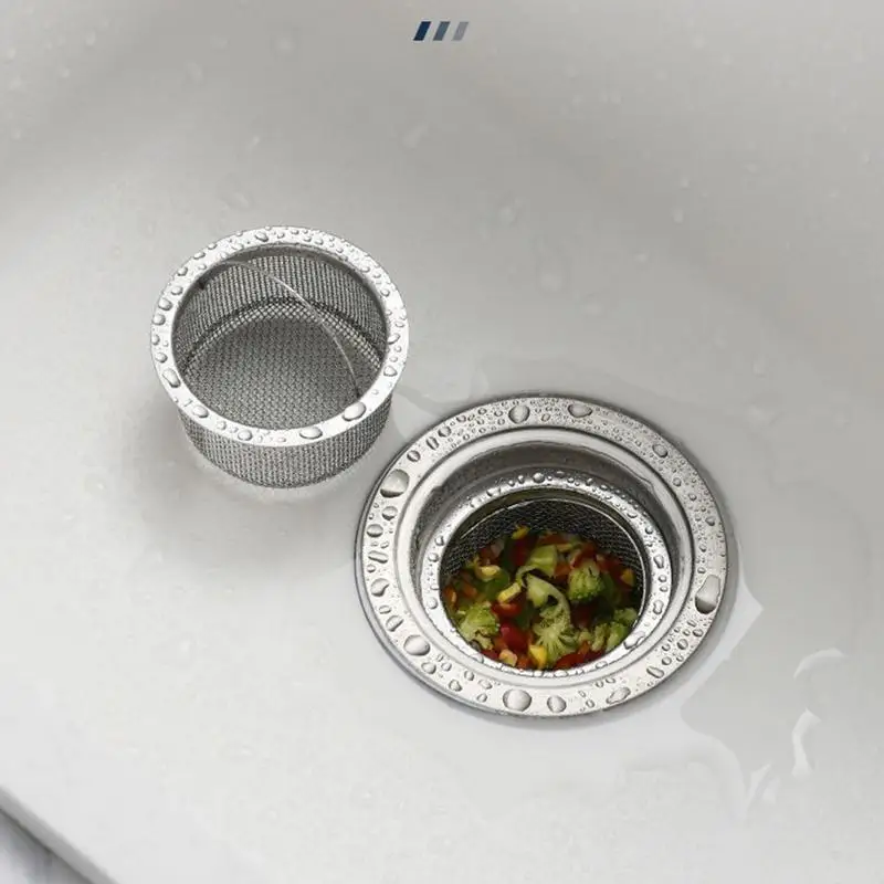 Фильтр для слива раковины в ванной комнате фильтр кухонной корзина тонкая сетка