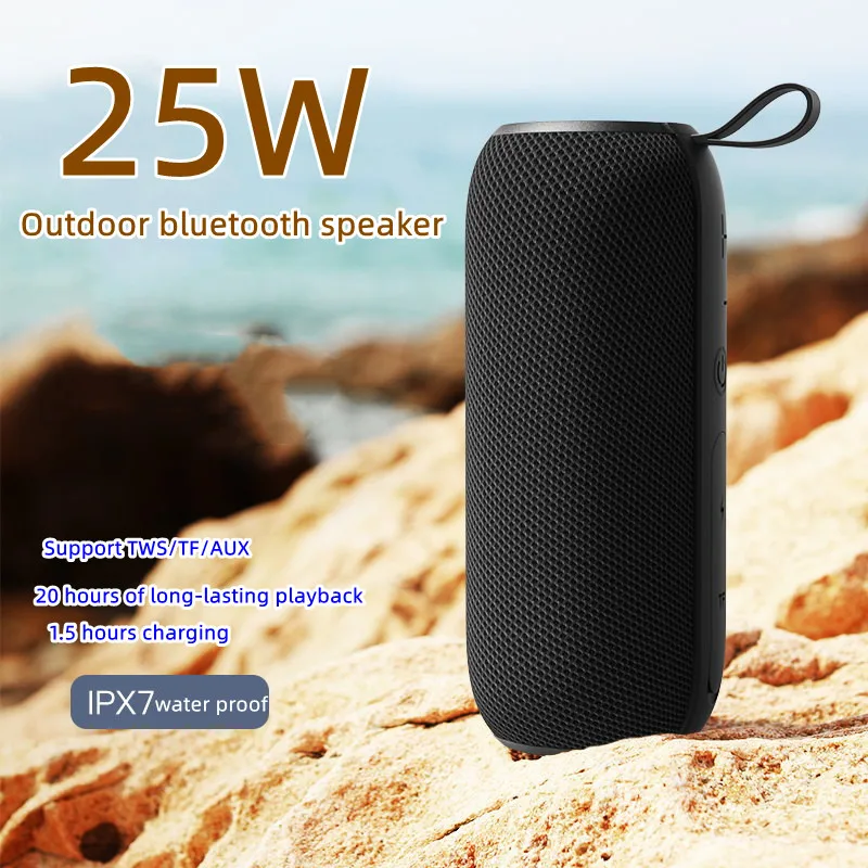 

Портативная беспроводная Bluetooth-колонка, 25 Вт
