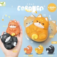 yell capsule toy gacha gachapon fat shiba inu tumbler animal cute dog figure collection kids gift