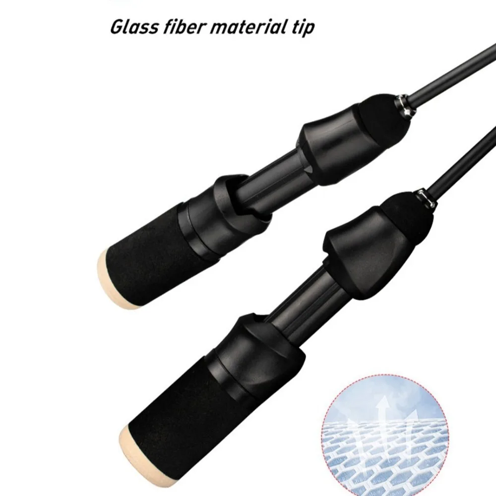 2024 Выдвижные удочки для зимней спиннинг карбоновая ручка 50 см набор рыбалки на