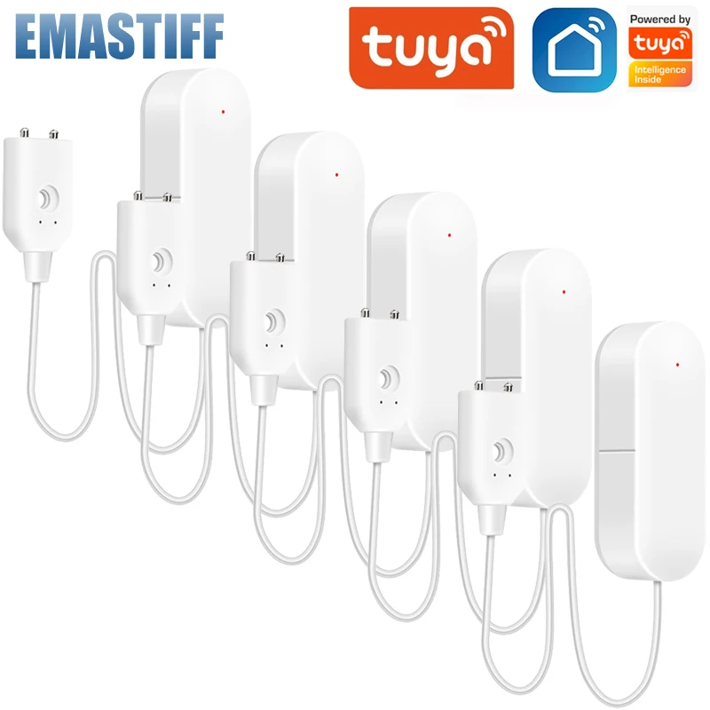 

Tuya WiFi Water Leakage Sensor Smart Home Water Leakage Detector Flood Alert Overflow Security Protection Via Smart Life
