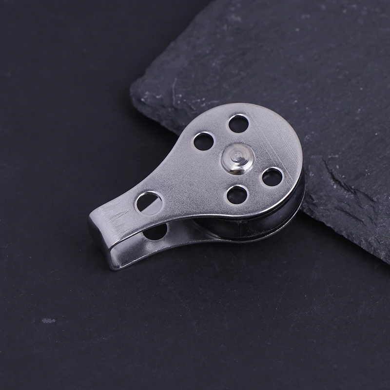 25 мм шкив из нержавеющей стали 316 одноколесный подшипник поворотный подъемный