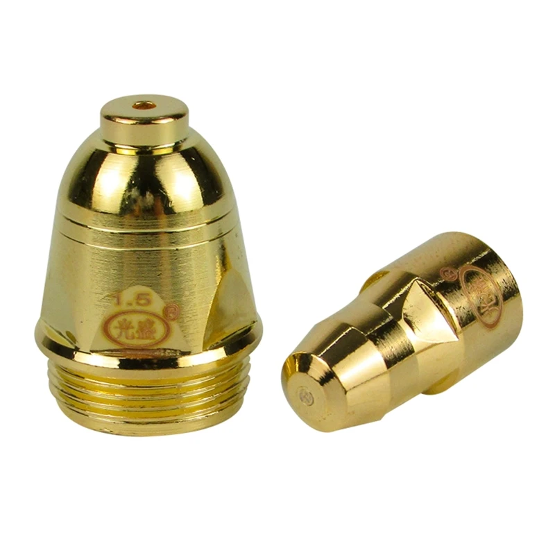 

1,1/1,3/1,5/1,7 мм Расходная насадка электрода для плазменной фонарь с ЧПУ для плазменной резки