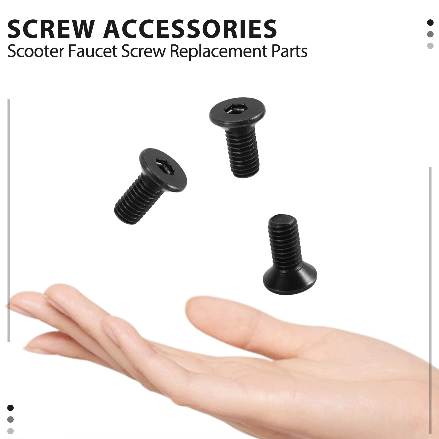 4 шт. винты с шестигранной ручкой для руля скутера