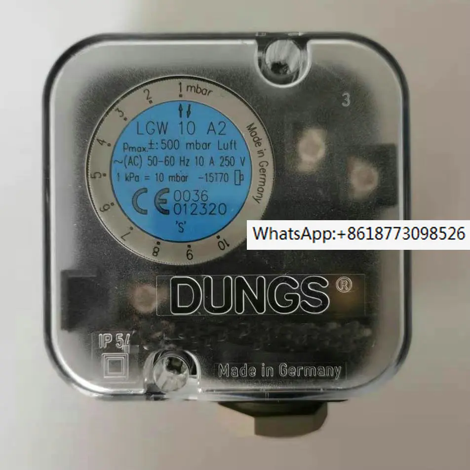 

LGW3A2 Air Pressure Switch Original DUNGS Gas Pressure Switch Combustion Machine Accessories Free of Shipment