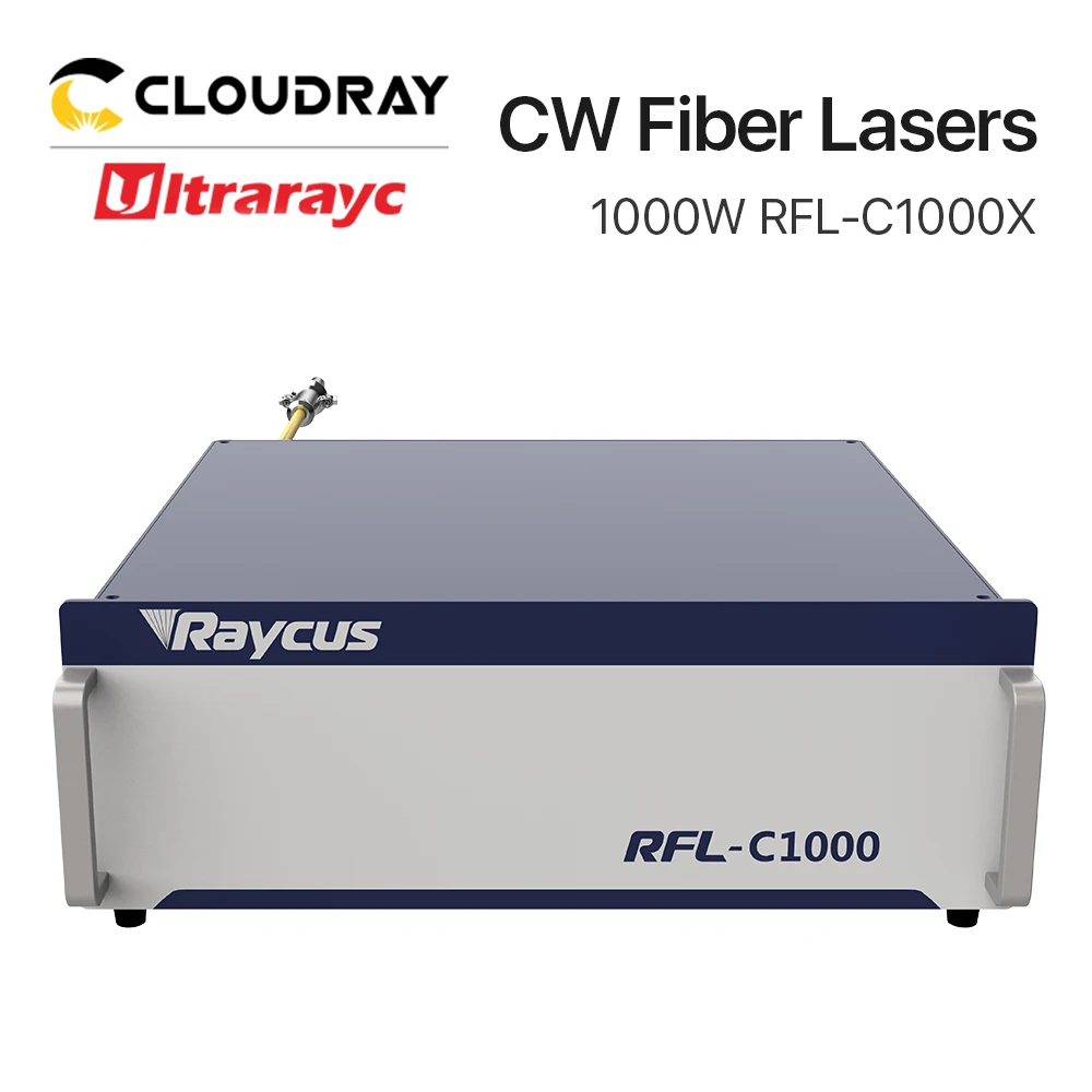 Ultrarayc-fuente láser de fibra Original Raycus 1064nm, RFL-C1000X, módulo único, 1000W, CW, para máquina de soldadura de corte