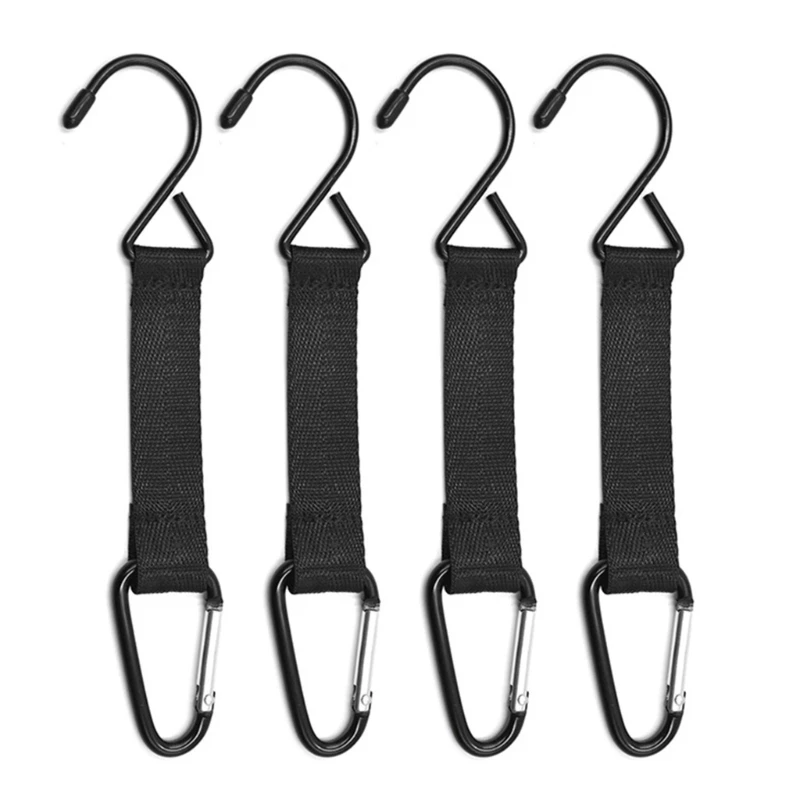 2/1/4 шт. нейлоновые защитные пряжки для забора подвесные металлический крючок
