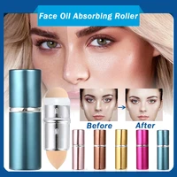 5 colors sponge volcanic stone face girls makeup tools skin care oil control portable oil absorption roller massage ball