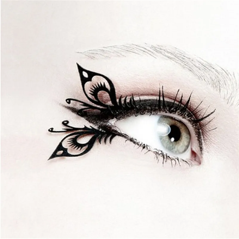 

1 pair/5 pair pack Sexy 3D Artistic Curl Butterfly Fake Eyelashe Reusable Women Volume Lashes Extension MakeUp Tool