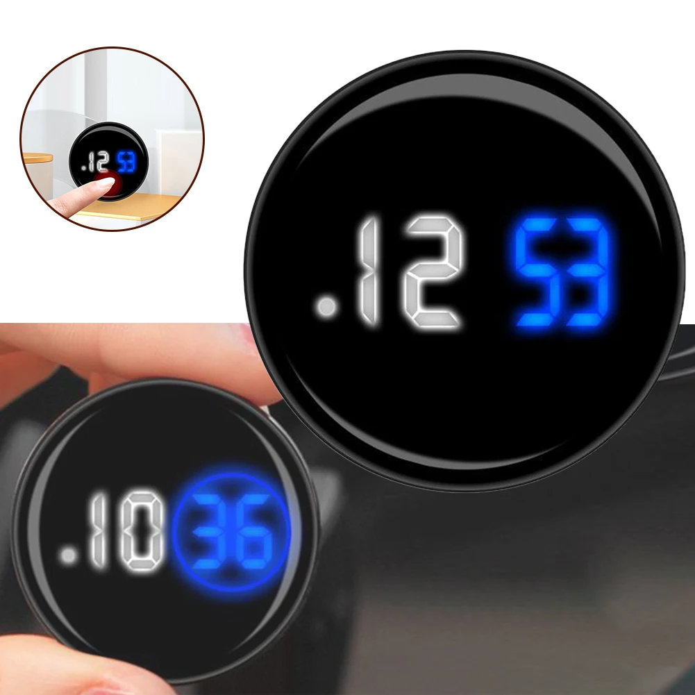 

Car Inner Clock Round Luminous Waterproof Electronic Clock For Car Vehicle Watch Car Supplies Novelty Waterproof Clock Watch