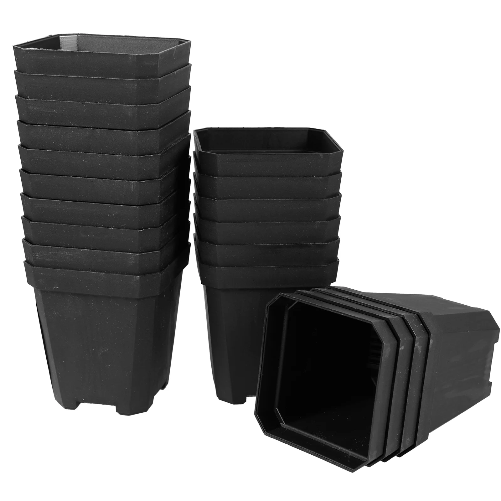 

Pot Pots Nursery Planter Flower Garden Starter Planting Square Growing Container Outdoor Orchid Biodegradable Station