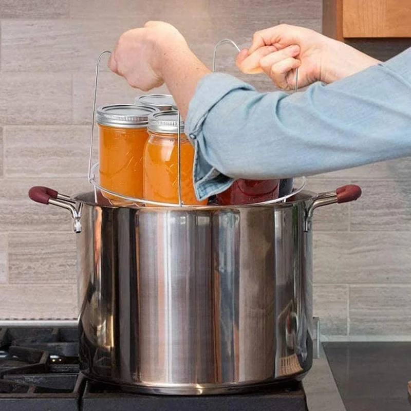

Air Fryer Accessories Stainless Steel Cooking Steaming Racks for Steaming Vegetables and Rice Racks for Kitchen Tools
