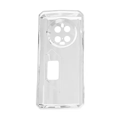 Противоударный прозрачный чехол для телефона DOOGEE V40 Pro, силиконовый мягкий черный чехол из ТПУ для Etui Doogee V40Pro 6,78 дюйма, бампер