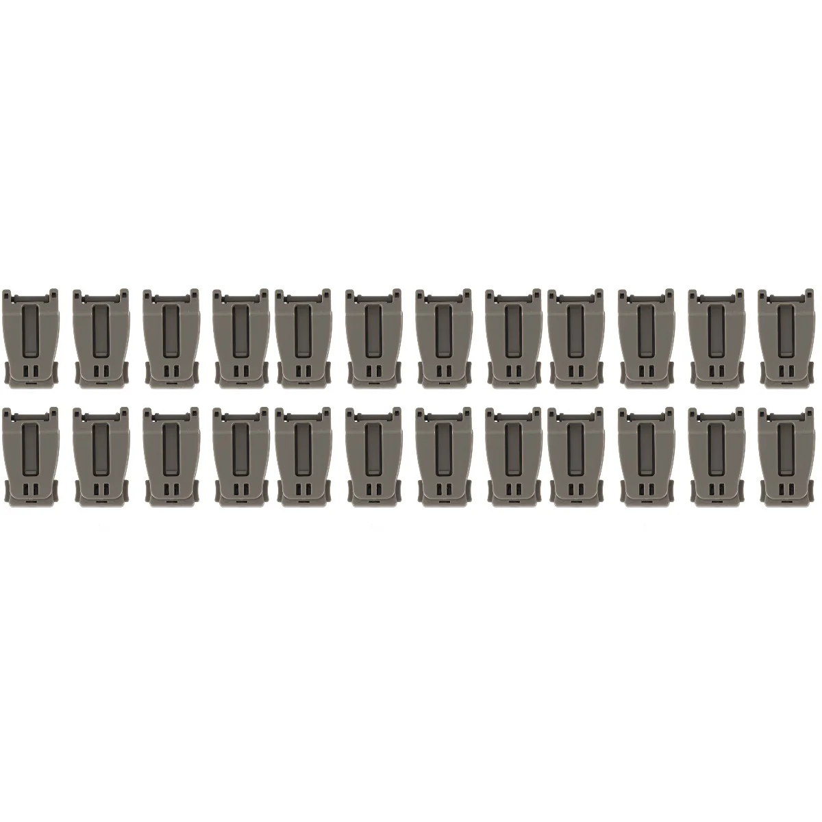 

30 pcs Molle Web Dominator Buckles Strap Clips Belt Keeper Strap Management Tool for Backpack Webbing