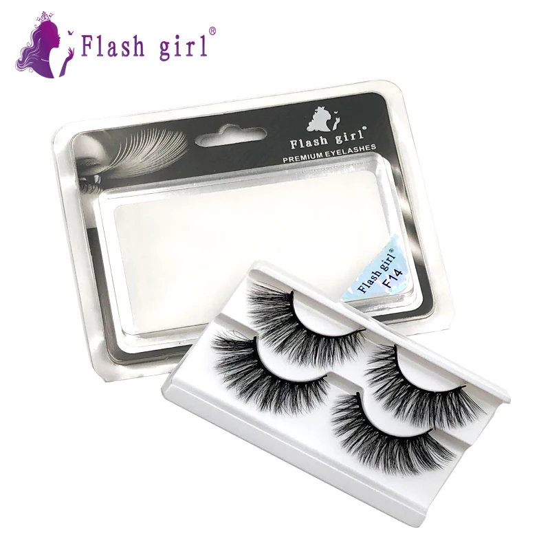 Ресницы Накладные из искусственной норки 2 пары 20 моделей |