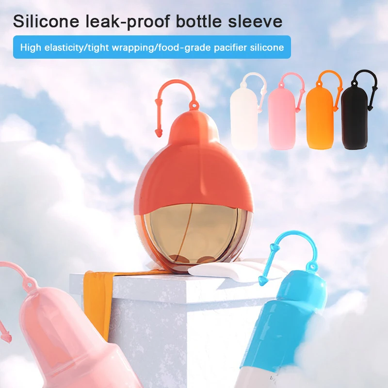 

Luggage Silicone Leak Proof Sleeves Elastic Sleeve for Leak Travel Container Elastic Sleeve for Leak Proofing