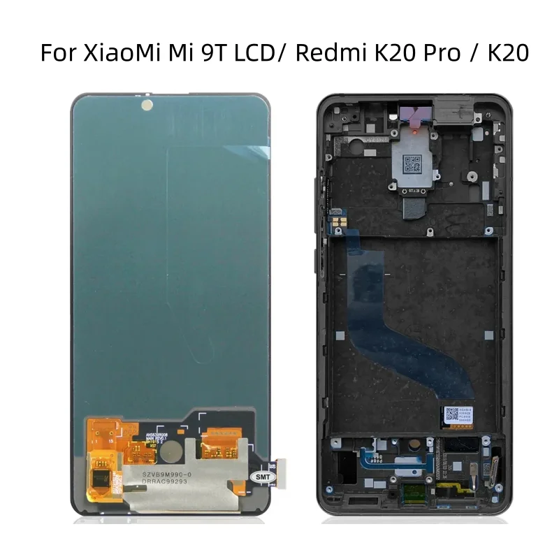 

6.39'' Amoled For XiaoMi Mi 9T LCD with frame for Redmi K20 Pro / K20 Display mi 9t pro Touch Screen Digitizer Assembly