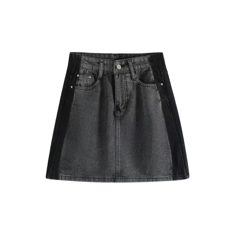 

Skirt Woman Summer Denim Skirt Faldas Y2k Jeans Skirts юбка юбка женская 2023 Women 스커트 Faldas Para Mujeres Mini Patchwork