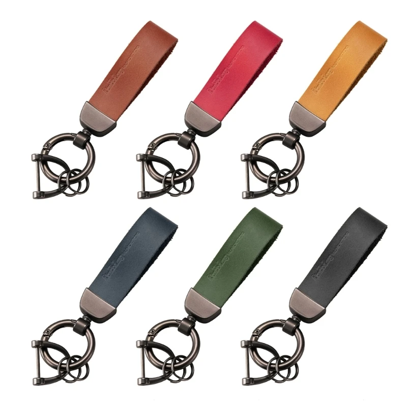 

50LC PU кожаный брелок Повседневный унисекс поясной кошелек шнурок цепочка Органайзер кольца