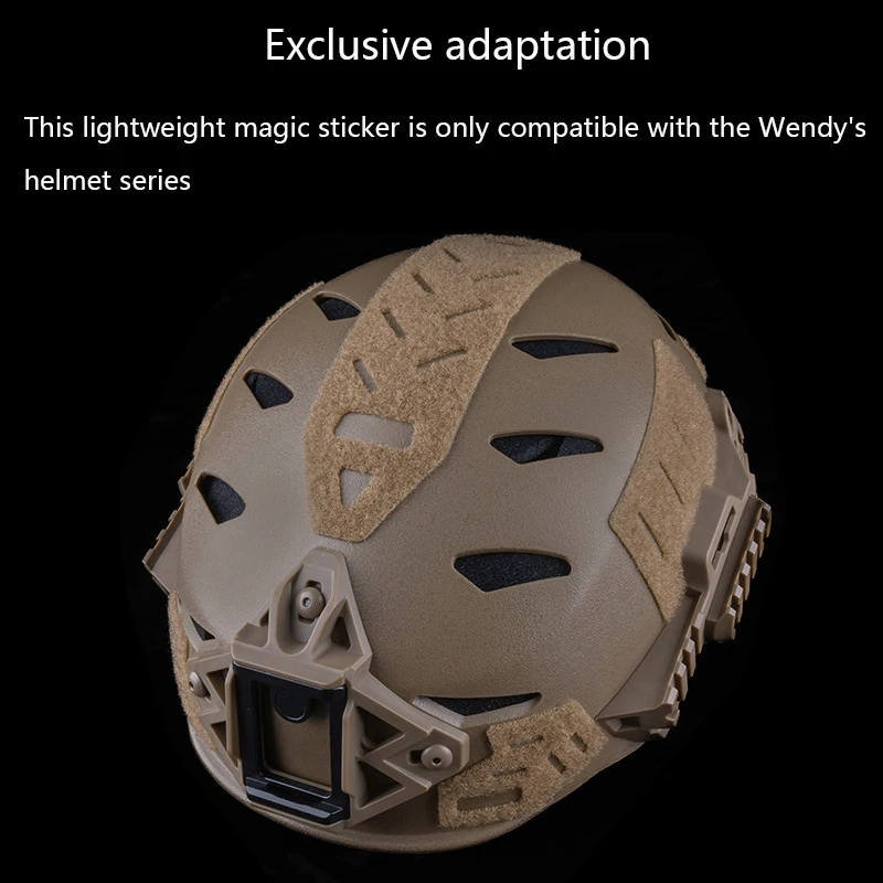 Легкая Волшебная наклейка для шлема Team Венди расширение крепления внешнее