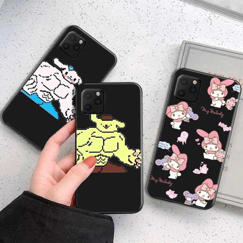 

Cartoon Hello Kitty TAKARA TOMY Phone Case For Funda iPhone 13 11 Pro Max 12 Mini X XR XS Max SE 2020 Soft Coque Liquid Silicon