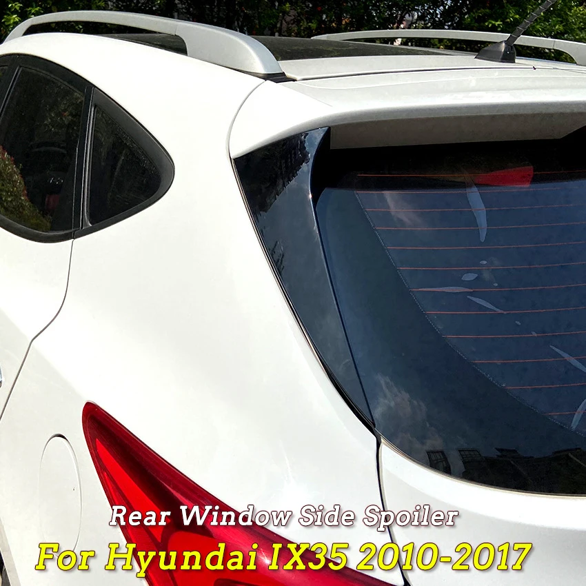 

Left + Right Rear Window Side Spoiler Canards Splitter For Hyundai IX35 2010 2011 2012 2013 2014 2015 2016 2017 Body Kits Tuning