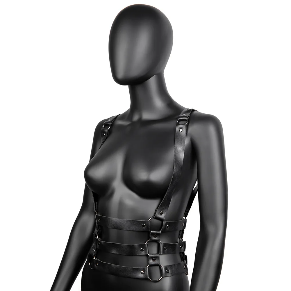 Ремень в стиле панк унисекс, ремень в стиле унисекс, ремень-бандаж для ночного клуба, аксессуар для Хэллоуина Gearduke