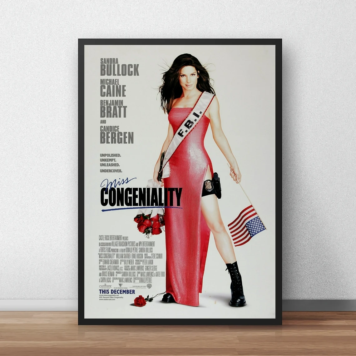 

Miss Congeniality плакат с кадром из фильма, HD печатная Картина на холсте домашний декор Настенная картина (без рамки)