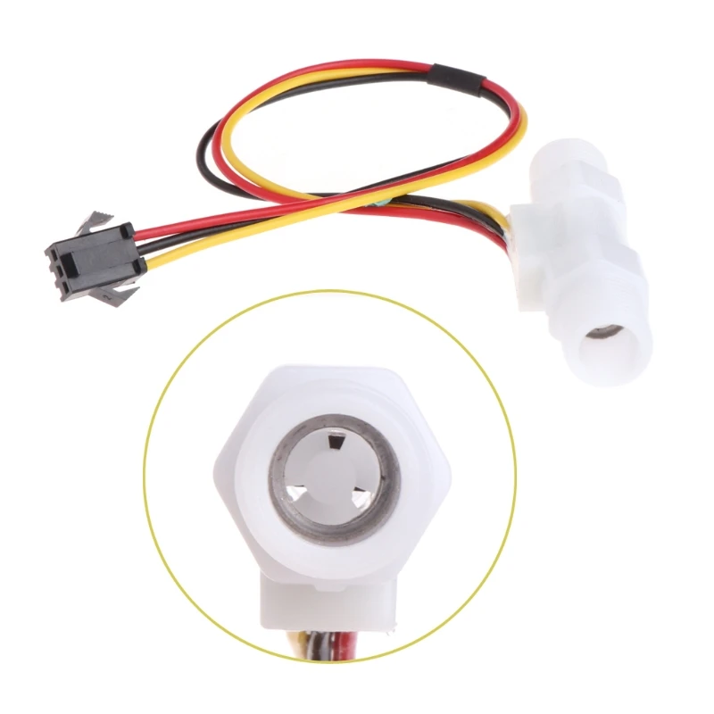 

0.3-3.0L/min Plastic Water Liquid Level Flow Sensor Meter Male G1/4 367D