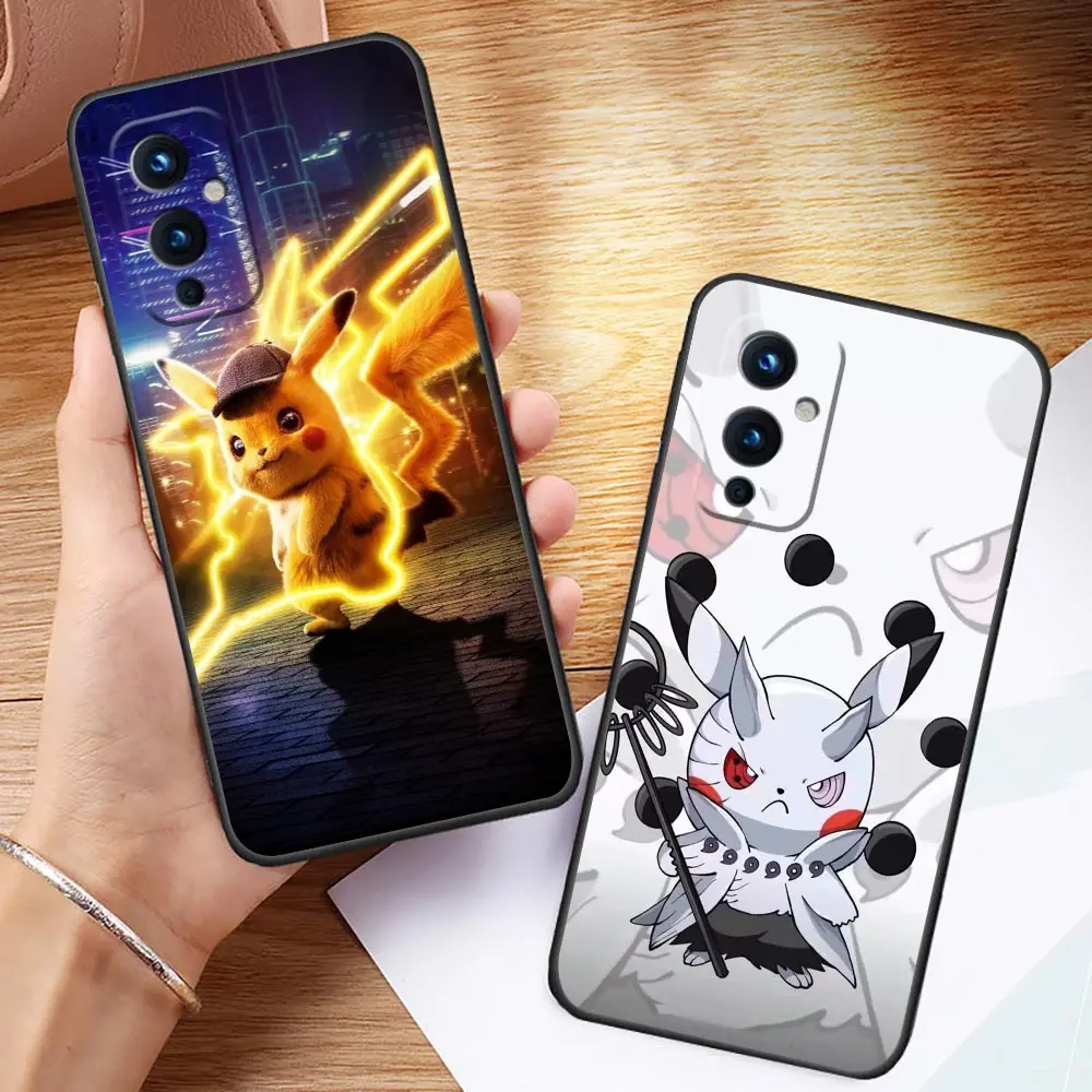 

Funda Coque Case For OnePlus 7 7T 8 8T 9 9R 10 9RT Nord N10 N100 N200 CE 2 Pro 5G TPU Capa Case Cover Pokemon P-Pikachu-G-Gengar