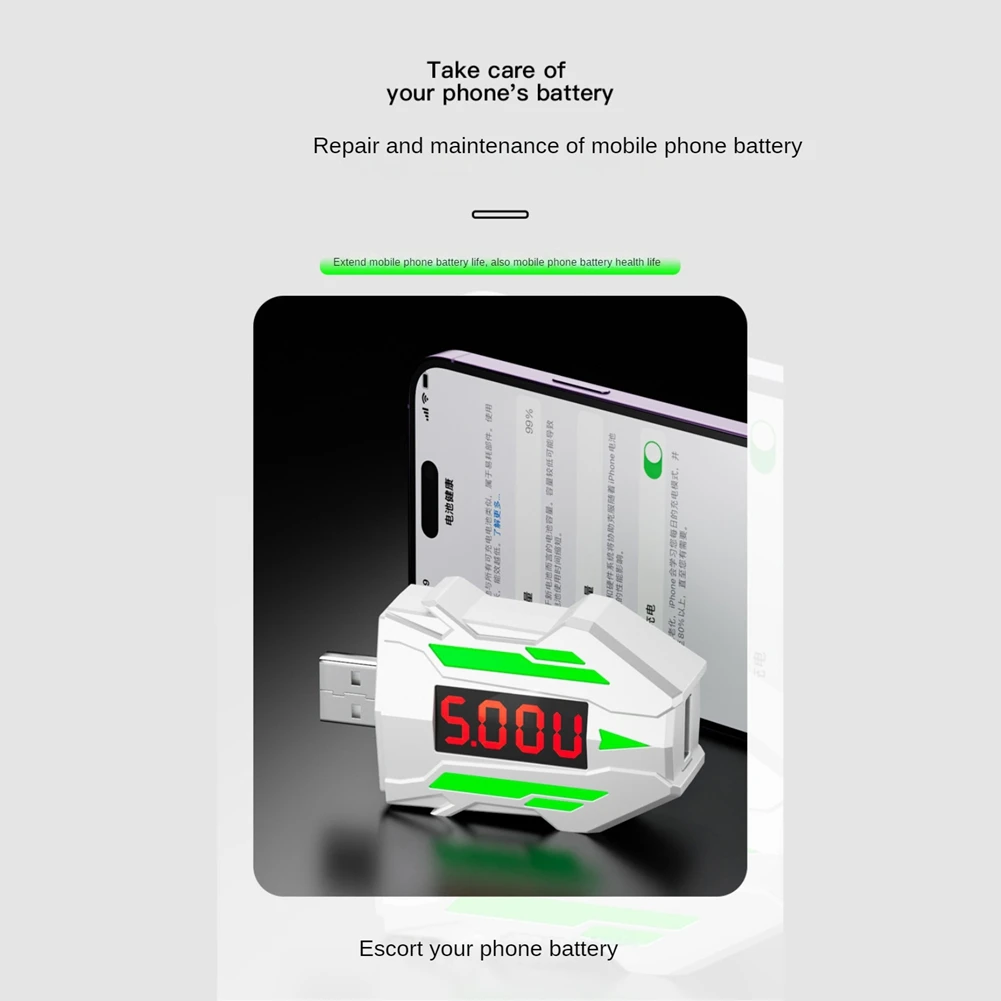 Умный детектор напряжения и тока для перезарядки аккумулятора