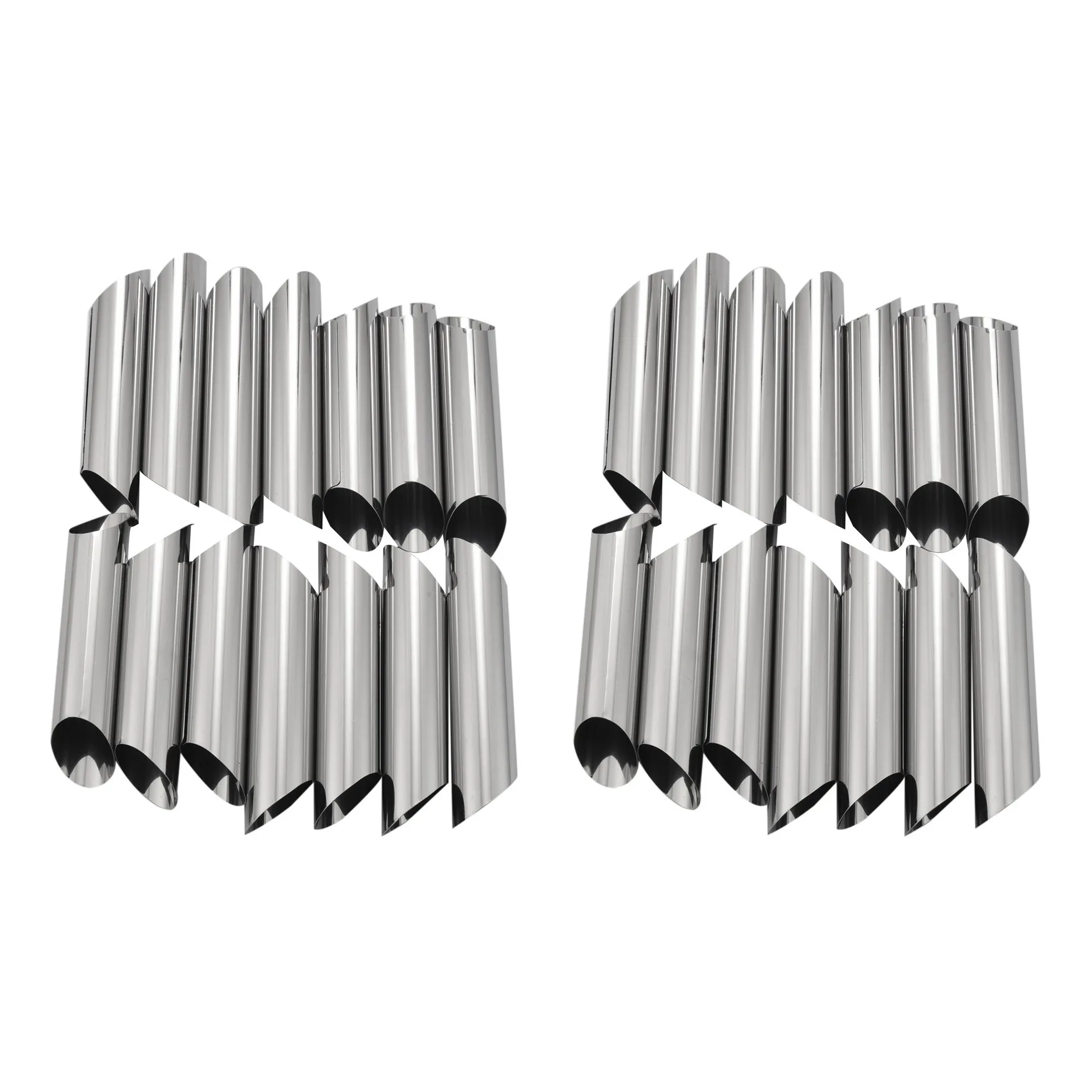 

Set of 28 430 Stainless Steel Tubes Cannoli Pastry Forms Molds-5 Inch