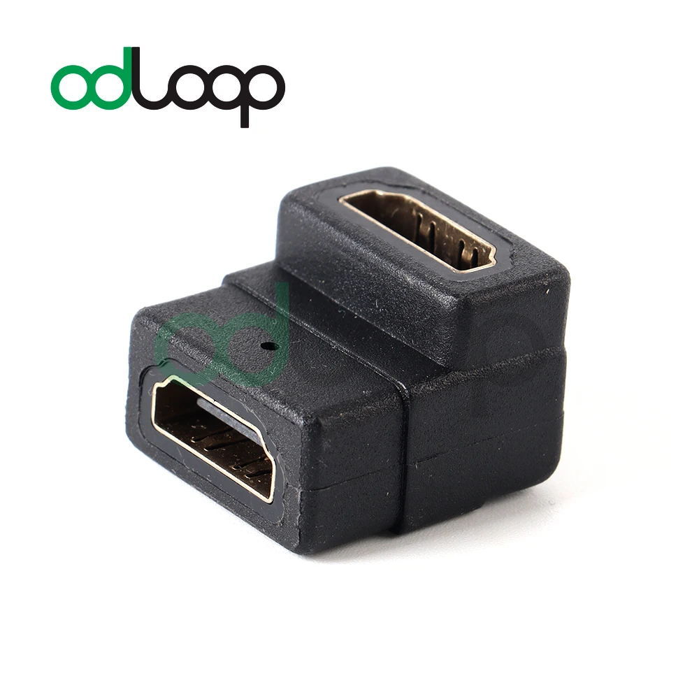 Конвертер HDMI ODLOOP 90 градусов и 270 под прямым углом Стандартный адаптер 3D 4K