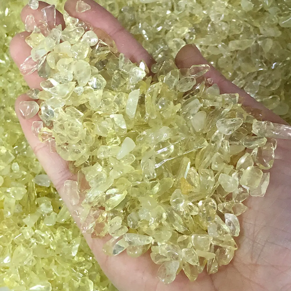 

Натуральные Кристаллы Кварца, Цитрин, Щебень, Камни Для Рейки, Духовной Медитации, Декора Дома