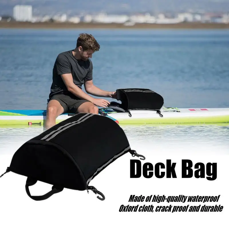 Waterproof Kayak Deck Cover Bag Deck Bag Stand Up Paddle Board Storage Bags Water Sports Kayak Boat Canoe Deck Equipment kayak