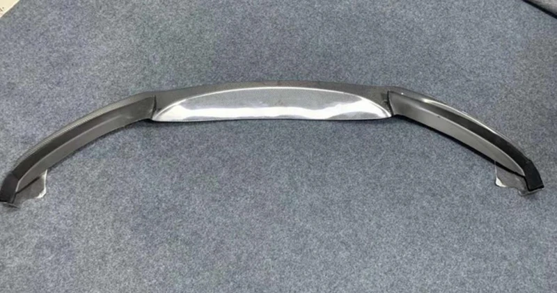 Фото Для BMW F32 F33 F36 14-19 Mtech End.CC Стиль Передний бампер Губа из углеродного волокна №2