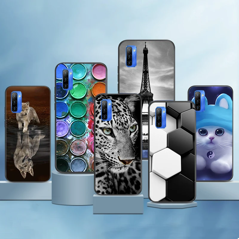 

Роскошный чехол для Ulefone Note 12P, мягкий чехол из ТПУ, задняя крышка с милыми животными для Ulefone Note 12P, бампер, сумки