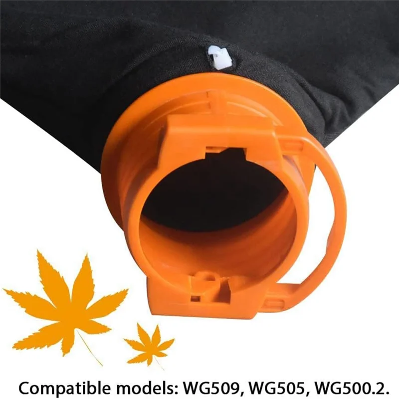 Фото Запчасти для дома 50026858, сумка для сбора листьев Trivac WGBAG500, совместимая с Worx WG502 WG508 WG505 WG509 WG500 WG501, воздуходувка для листьев №1