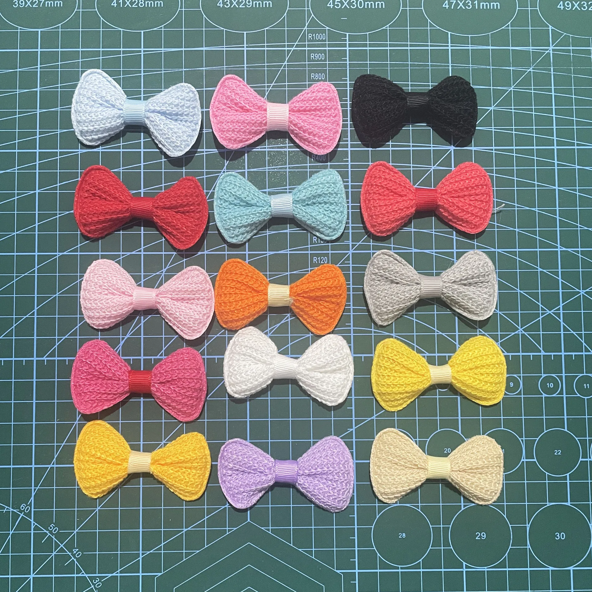 

Заколки для волос с бантом для девочек, однотонные аксессуары для волос с бантом, 6 см, 20 шт.