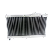aluminum intercooler racing car radiator for 90 97 mazda miata basem edition 2d manual