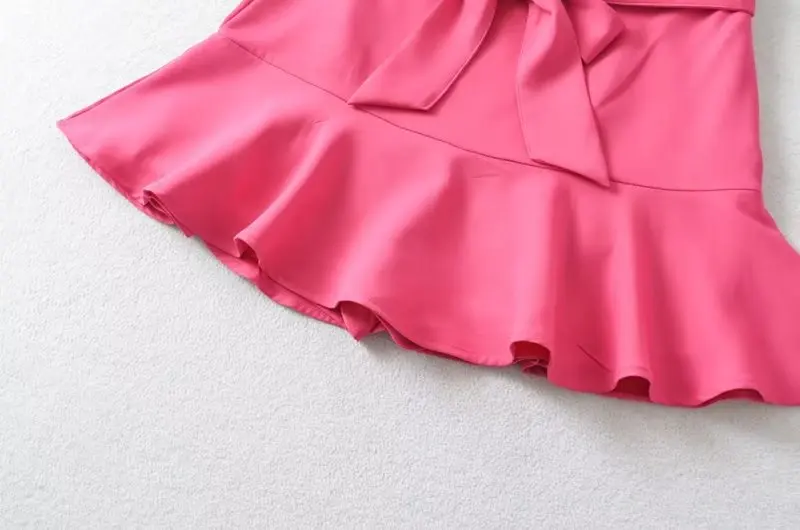 Withered England Ins Blogger High Street Sashes Mini Skirt Fashion Sexy High Waist Colorful A-line Culottes Shorts Women