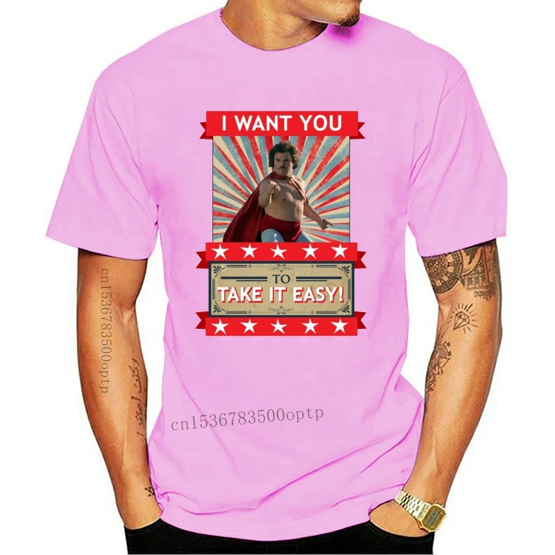 

Camiseta a la moda para hombre y mujer, camiseta divertida de Nacho al aire Free, camiseta estampada personalted