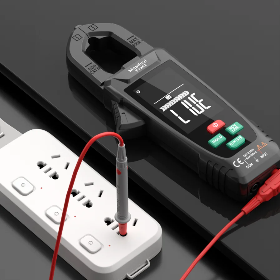 Цифровые клещи MASTFUYI 3 в 1 истинное среднеквадратичное значение с тестом 9999